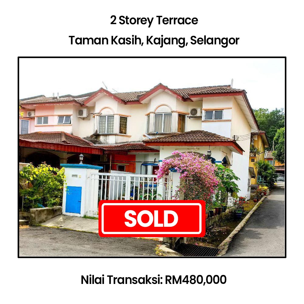 2 Storey Terrace, Taman Kasih, Kajang - RM480,000