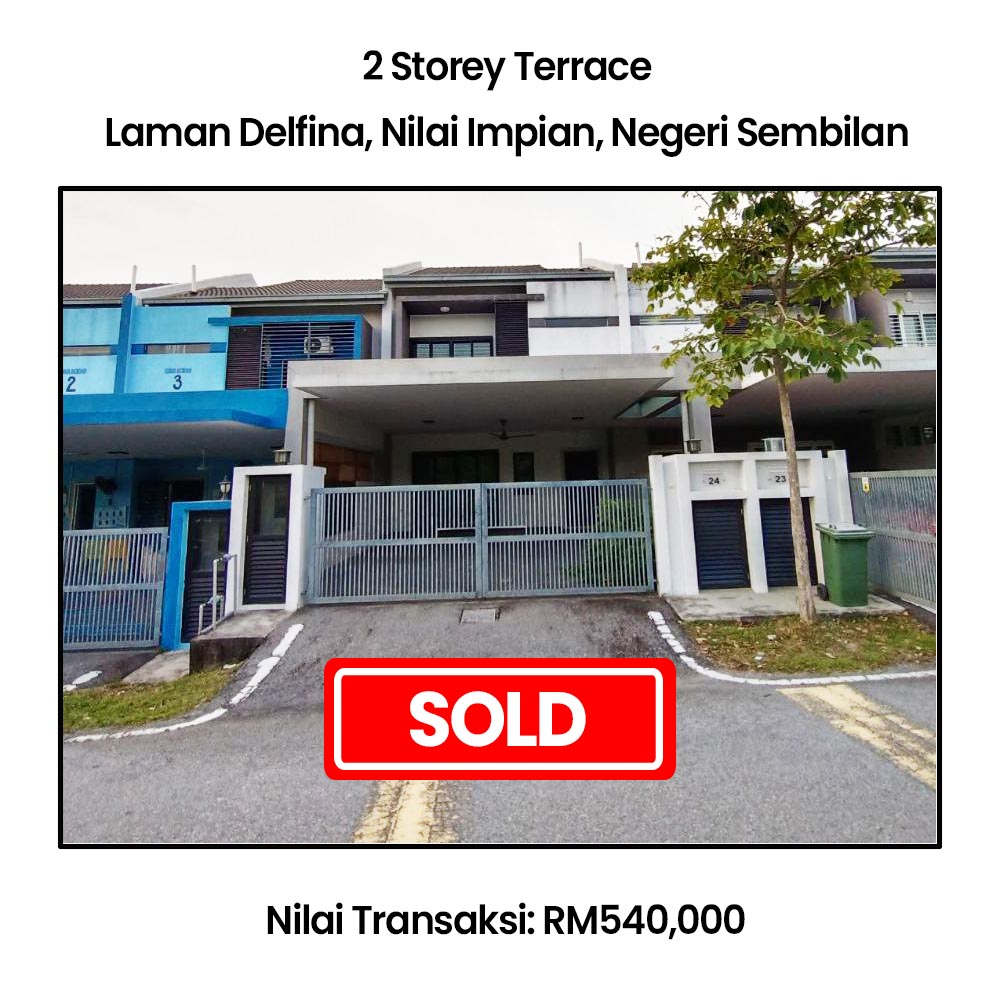 2 Storey Terrace, Laman Delfina, Nilai Impian, RM540,000